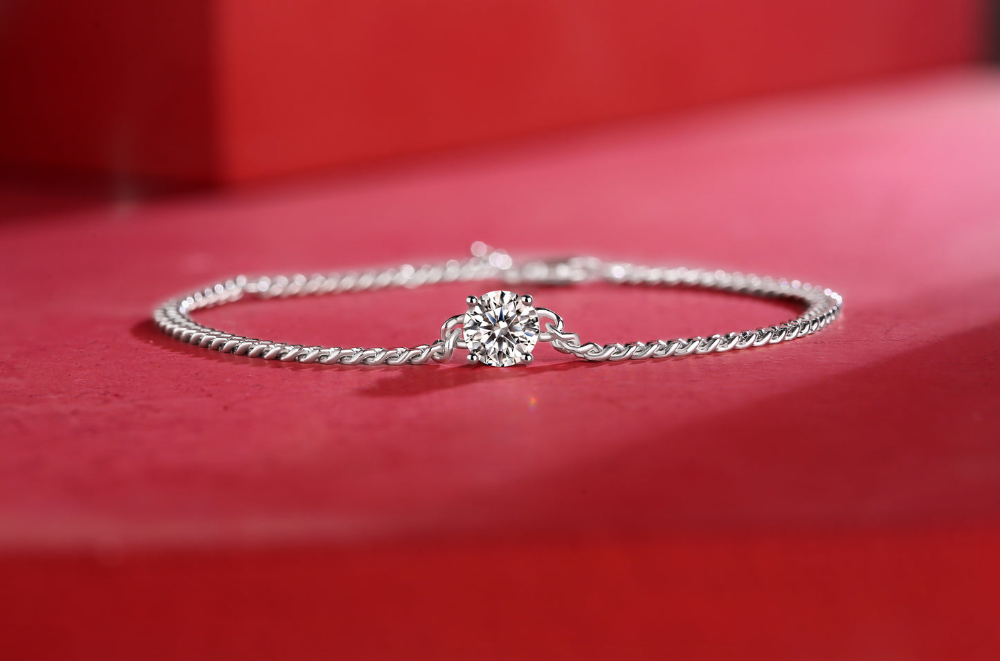 Diamond Silver Bracelet