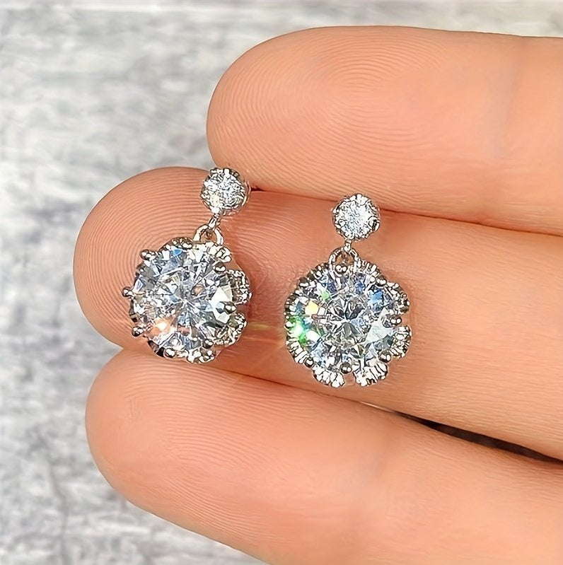 Cuban Diamond Earrings