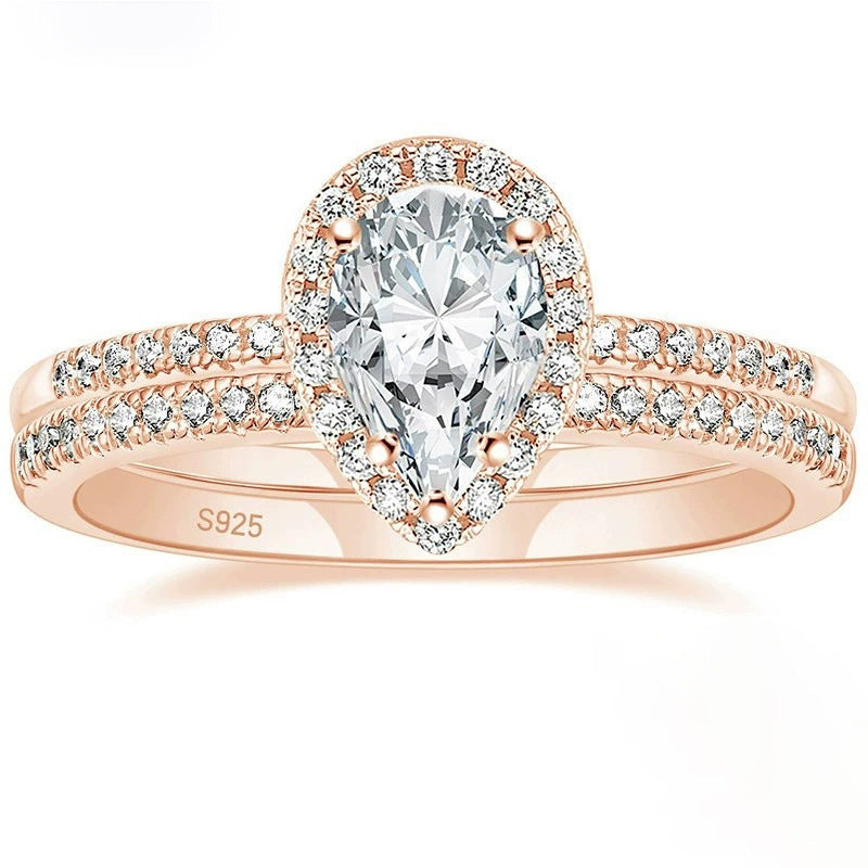 Pear-shaped Women's Ring