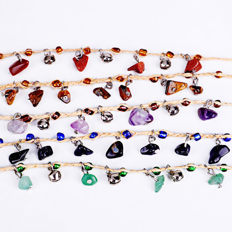 Crystal Anklet Set