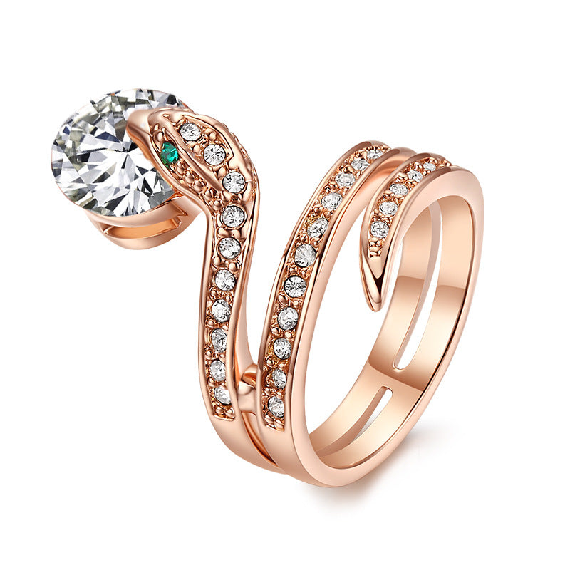 Snake-shaped Women's Ring