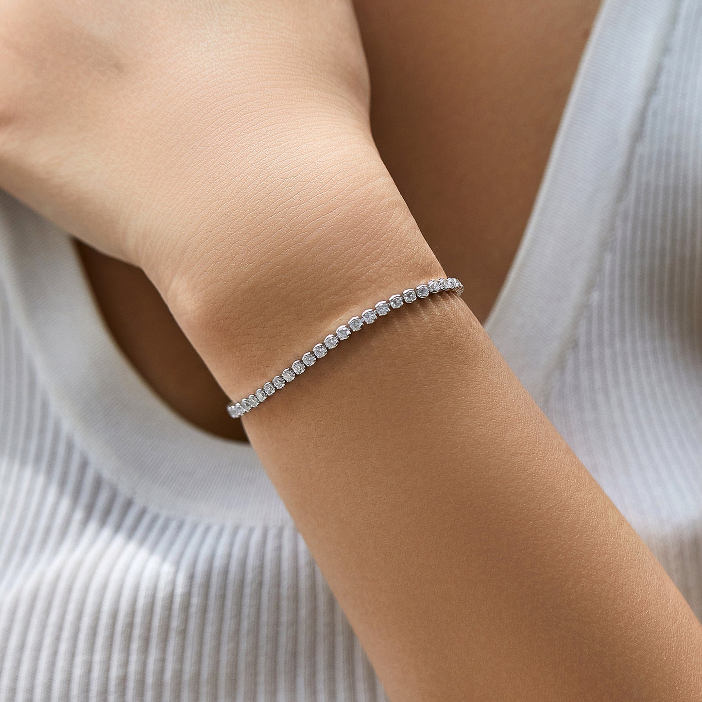 Exquisite Tennis Bracelet