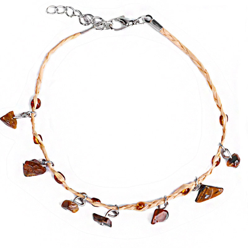 Crystal Anklet Set
