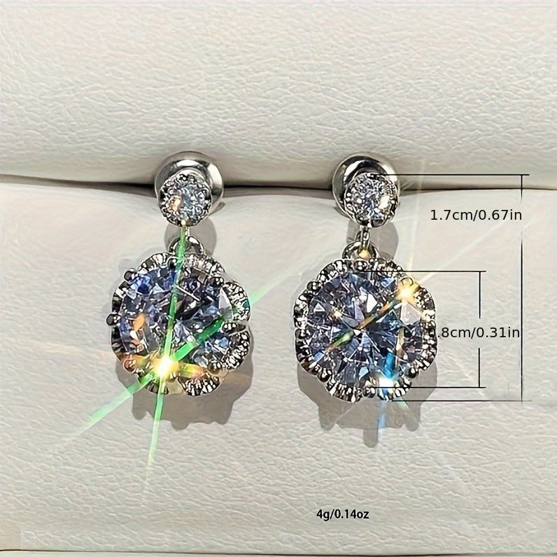 Cuban Diamond Earrings