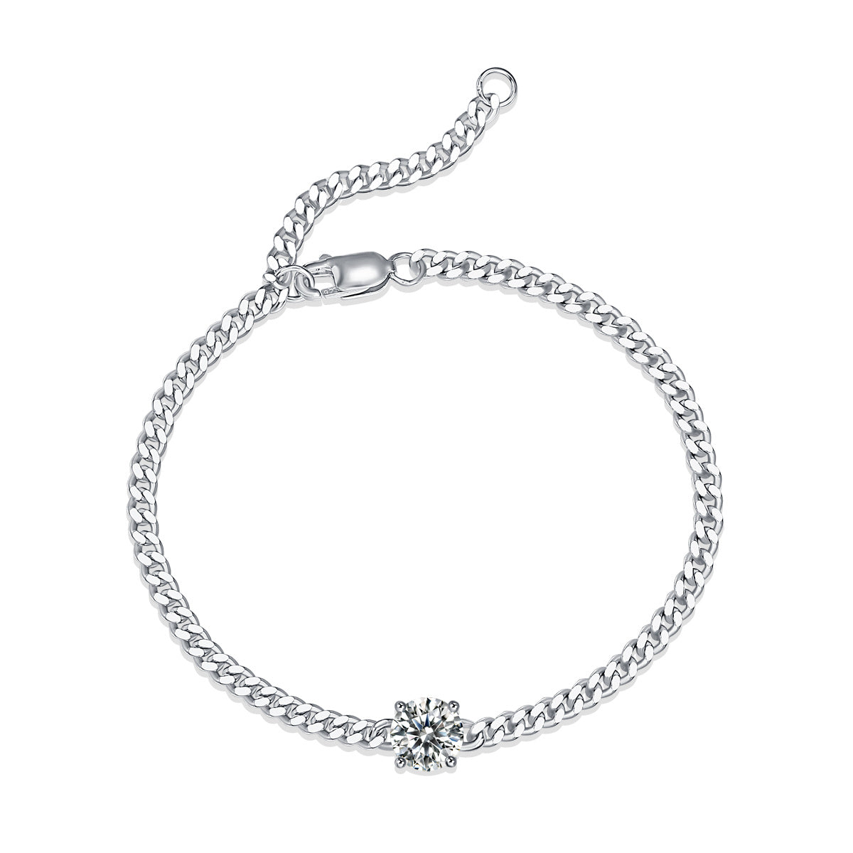 Diamond Silver Bracelet