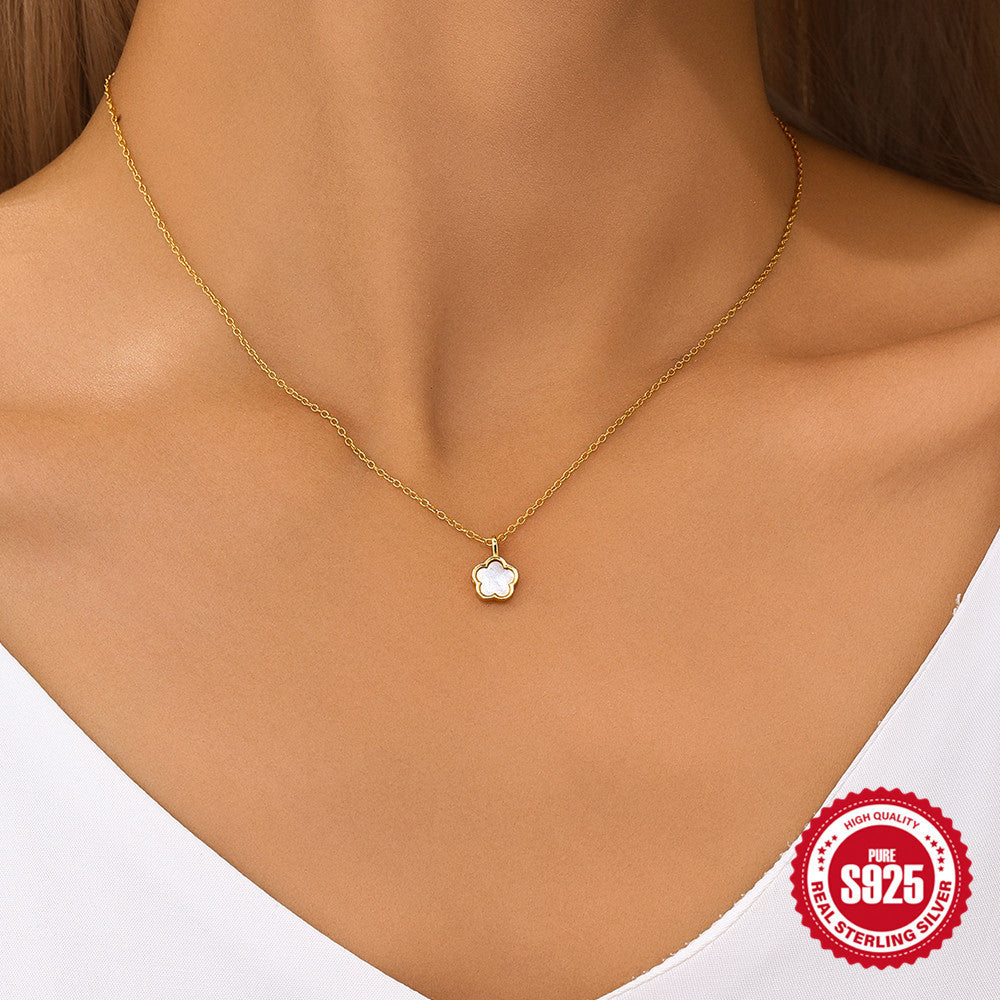 White Diamond Necklace Earring Set