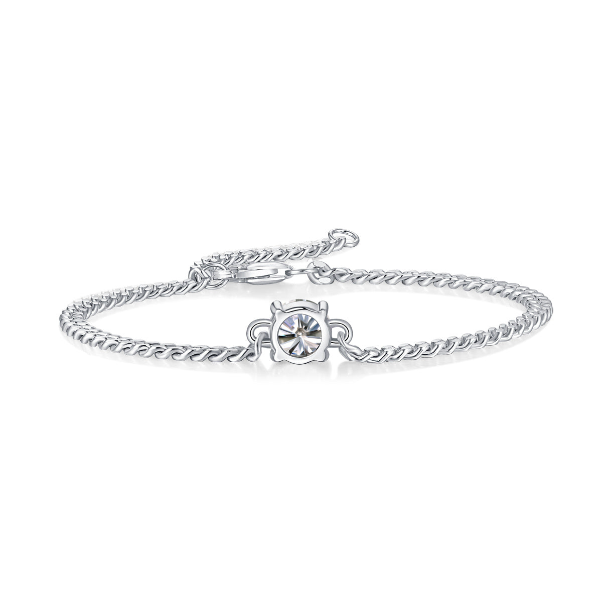 Diamond Silver Bracelet