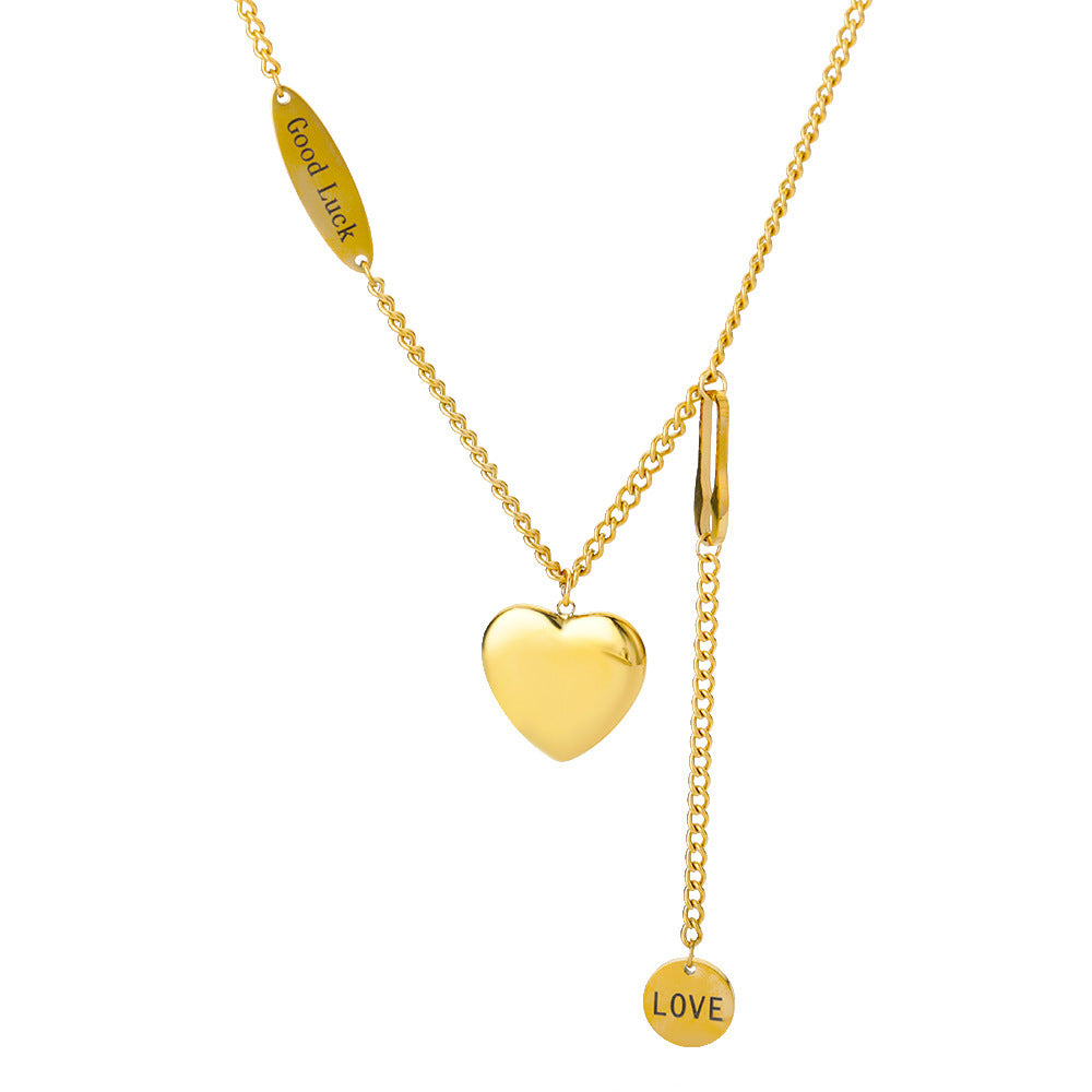 Big Heart Womens Necklace