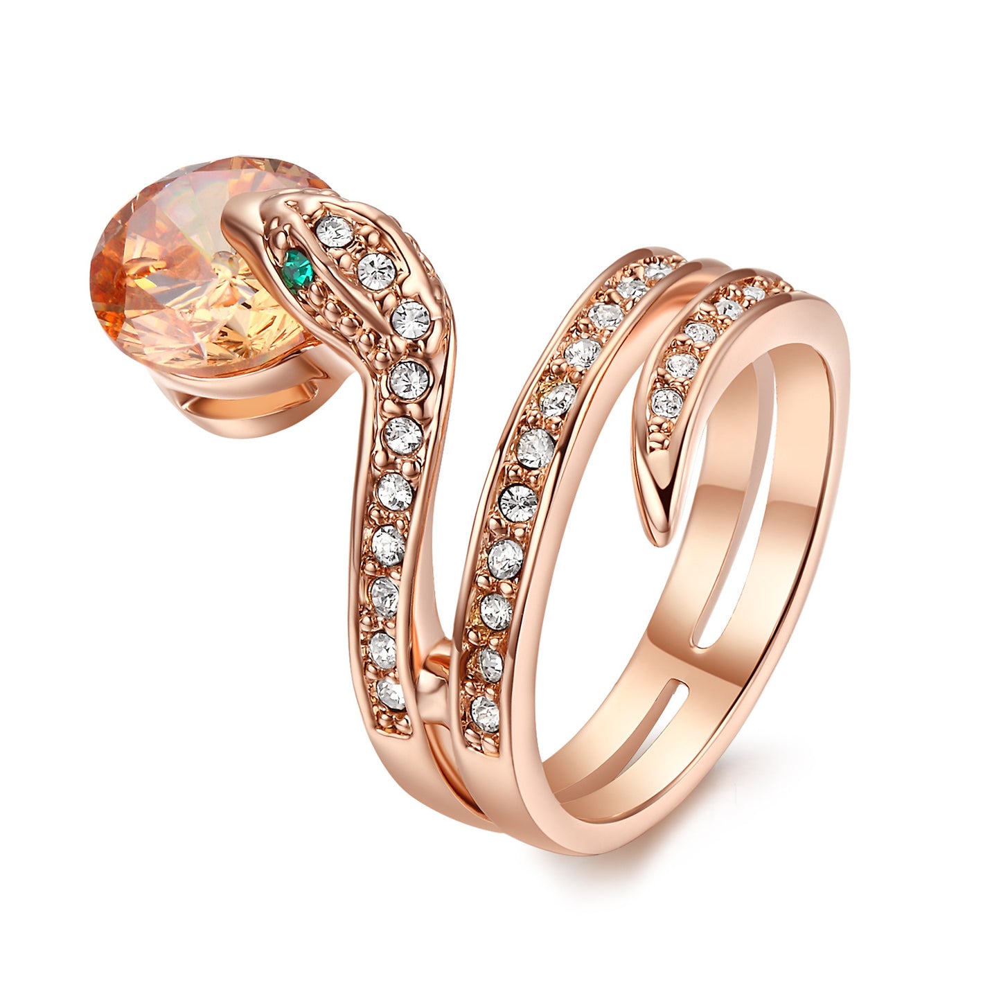 Snake-shaped Women's Ring