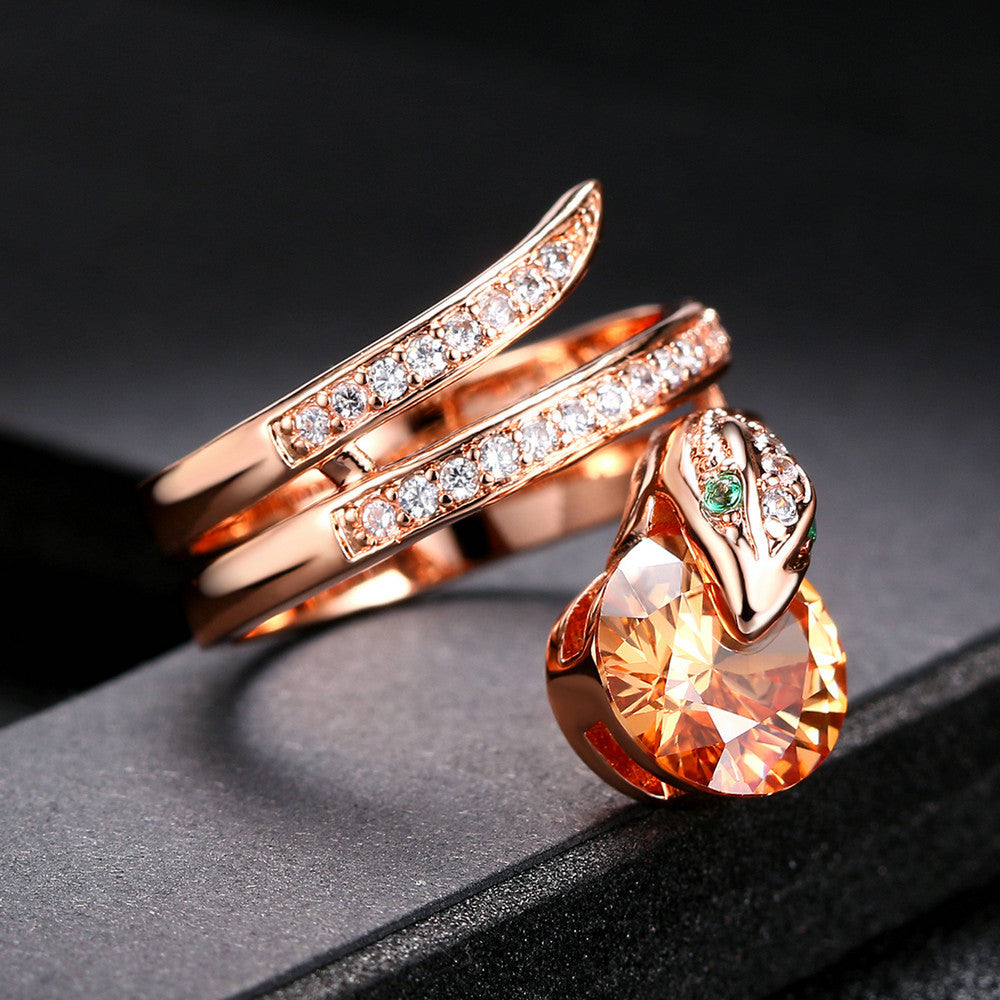 Snake-shaped Women's Ring