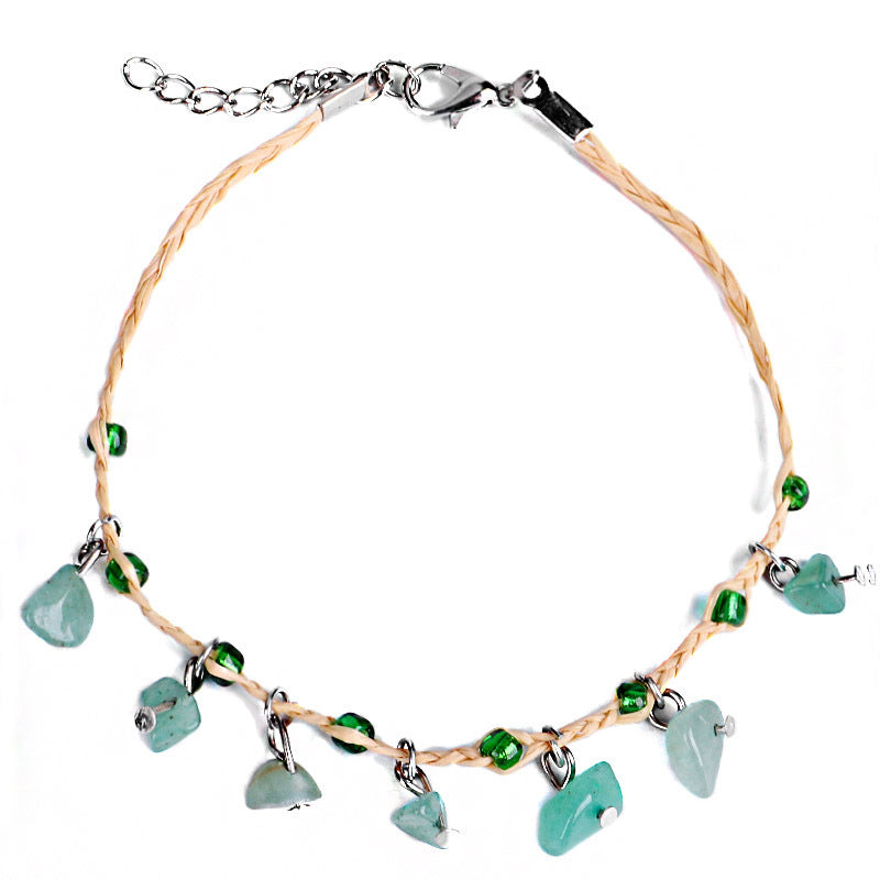 Crystal Anklet Set