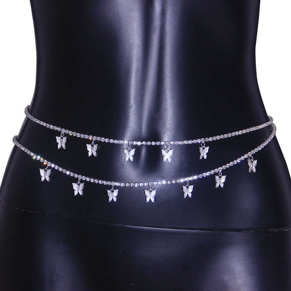 Womens Butterfly Body Jewelry