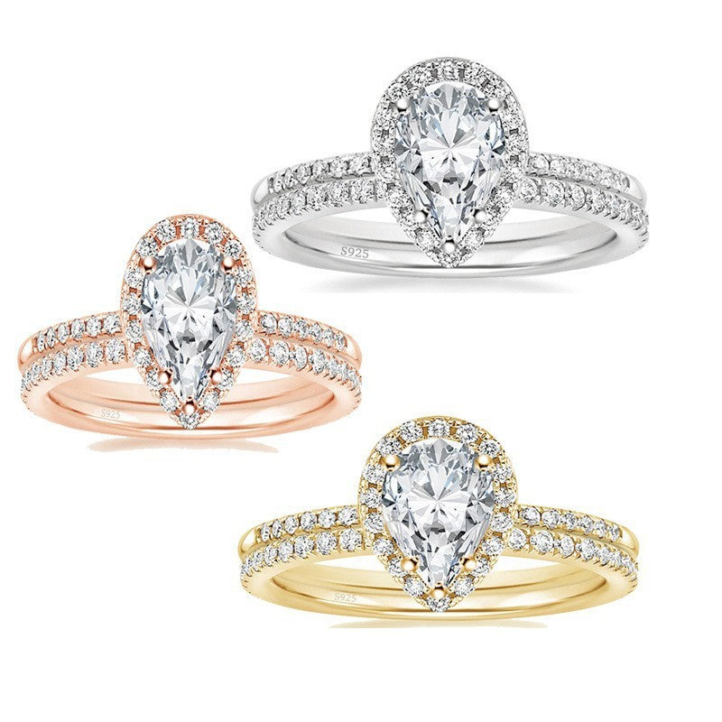 Pear-shaped Women's Ring