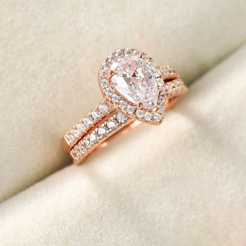 Pear-shaped Women's Ring