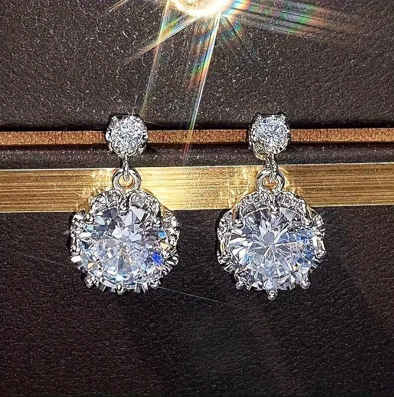 Cuban Diamond Earrings