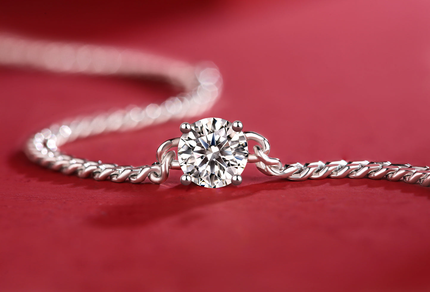 Diamond Silver Bracelet