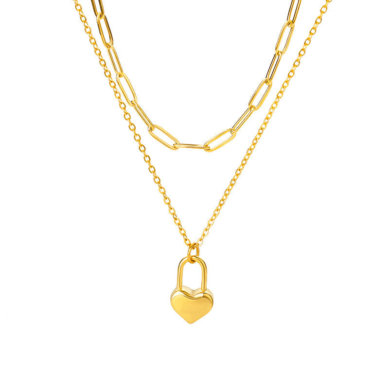 Big Heart Womens Necklace