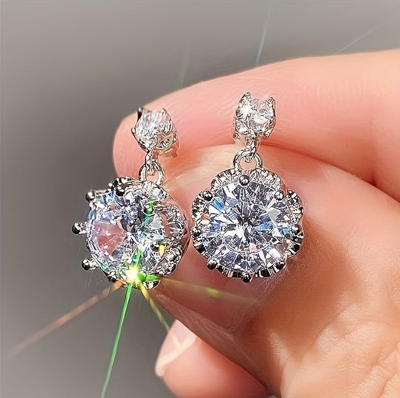 Cuban Diamond Earrings