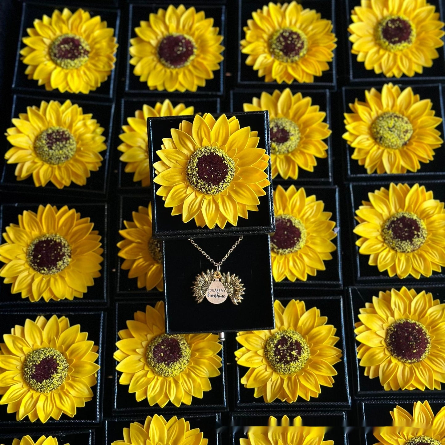 Flower Sunflower Necklace