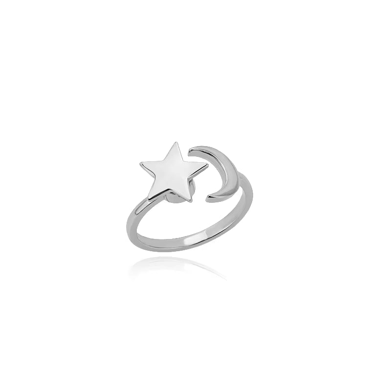 Kourtneys Lucky 4 Leaf Clover Anxiety Ring