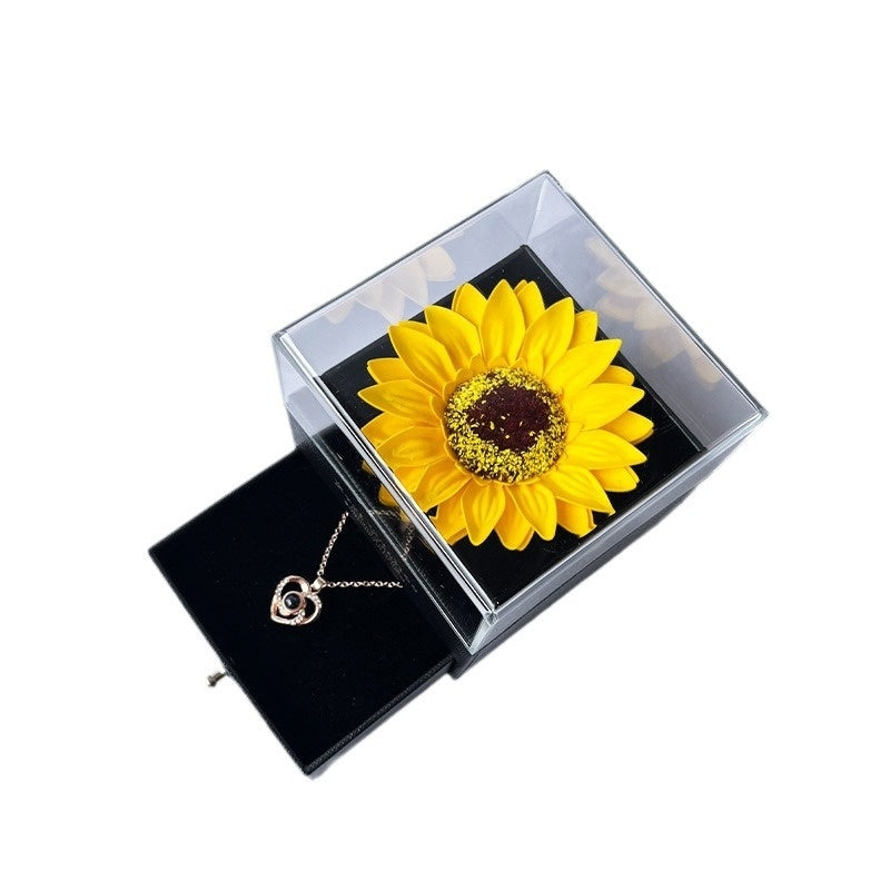 Flower Sunflower Necklace