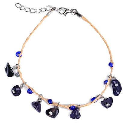 Crystal Anklet Set