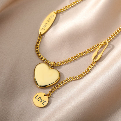 Big Heart Womens Necklace