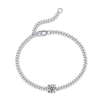 Diamond Silver Bracelet