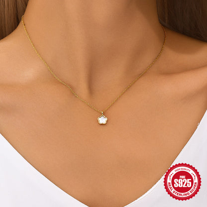 White Diamond Necklace Earring Set