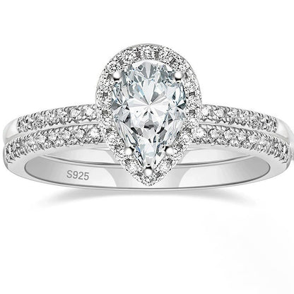 Pear-shaped Women's Ring