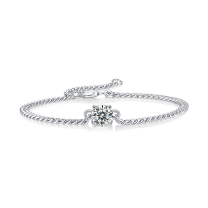Diamond Silver Bracelet